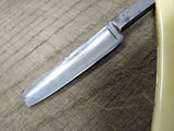 Vtg East Federal Hollow Ground Straight Edge Razor Fancy Scales Youngstown Ohio