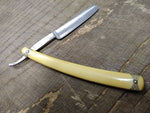 Vtg East Federal Hollow Ground Straight Edge Razor Fancy Scales Youngstown Ohio
