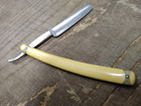 Vtg East Federal Hollow Ground Straight Edge Razor Fancy Scales Youngstown Ohio