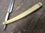 Vtg East Federal Hollow Ground Straight Edge Razor Fancy Scales Youngstown Ohio