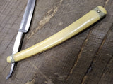 Vtg East Federal Hollow Ground Straight Edge Razor Fancy Scales Youngstown Ohio