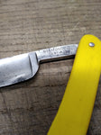 Vtg Diamondine Germany Hollow Ground Straight Razor Herald Bros Cleveland Ohio