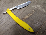 Vtg Diamondine Germany Hollow Ground Straight Razor Herald Bros Cleveland Ohio