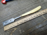 Vtg Durham Duplex Hair Trimming & Thinning Barbers Straight Razor w/Case