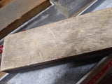 Vtg Soft Arkansas 2 Sided Honing Oil Sharpening Stone w/Cast Aluminum Holder 7"