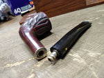 Vtg Willard Rusticated Imported Briar Dublin Body Smoking Tobacco Pipe!