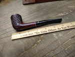 Vtg Willard Rusticated Imported Briar Dublin Body Smoking Tobacco Pipe!