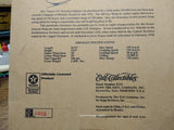 1995 ERTL WINGS OF TEXACO Diecast 1931 Stearman Biplane Coin Bank #1655 w/Box!