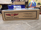 1995 ERTL WINGS OF TEXACO Diecast 1931 Stearman Biplane Coin Bank #1655 w/Box!