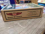 1995 ERTL WINGS OF TEXACO Diecast 1931 Stearman Biplane Coin Bank #1655 w/Box!