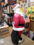 Vtg 1969 Empire Plastic Corp Santa Claus Blow Mold 19" Outdoor Christmas Decor