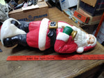 Vtg 1969 Empire Plastic Corp Santa Claus Blow Mold 19" Outdoor Christmas Decor