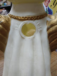 Vtg Empire Plastic Corp? Angel w/Harp Blow Mold 13.5" Outdoor Christmas Decor