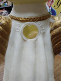 Vtg Empire Plastic Corp? Angel w/Harp Blow Mold 13.5" Outdoor Christmas Decor