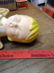 Vtg Empire Plastic Corp? Angel w/Harp Blow Mold 13.5" Outdoor Christmas Decor