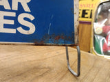 Vtg STAR TIRES Gas Station Store Display Stand Painted Metal Advertising Sign