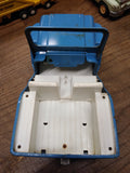 Vtg 1960's Tonka Pressed Steel Toy #516 Blue and White Jeep Runabout Truck