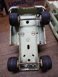 Vtg 1970's Tonka Pressed Steel Toy Auto Hauler Car Carrier Light Green 18 Inches