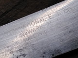 Vtg International Edge Tool Kitchen Butcher Knife 11 Inch Wood Handle Newark NJ