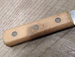 Vtg International Edge Tool Kitchen Butcher Knife 11 Inch Wood Handle Newark NJ