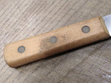 Vtg International Edge Tool Kitchen Butcher Knife 11 Inch Wood Handle Newark NJ