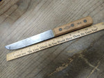Vtg International Edge Tool Kitchen Butcher Knife 11 Inch Wood Handle Newark NJ