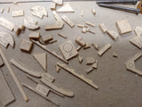 Vtg Scientific CUTTY SARK Wood Ship Model Kit #174 Incomplete w/Instructions Box