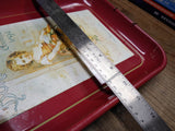 Vtg Burpee's Farm Annual 1894 Red Serving Tray Advertising Catalog Wall Hanging