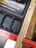 Vtg NOS ZIPPO COLT FIREARMS 8 Piece Lighter Counter Top Store Display 1997-1998