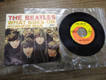 Vtg Capitol 45 RPM Vinyl Record The Beatles Nowhere Man What Goes On w/Jacket