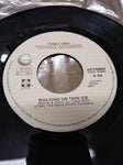 Vtg Warner Bros 45 RPM Vinyl Record Yoko Ono Walking On Thin Ice For John Jacket