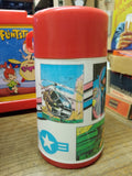 VTG 1990 1991 Aladdin Hasbro GI Joe ARAH Red Plastic Lunch Box With Thermos Nice