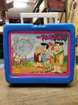 VTG 1989 Hanna Barabara The Flintstones A Day At The Zoo Lunch Box w/Thermos