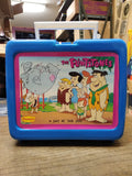 VTG 1989 Hanna Barabara The Flintstones A Day At The Zoo Lunch Box w/Thermos
