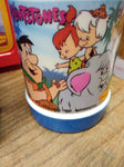 VTG 1989 Hanna Barabara The Flintstones A Day At The Zoo Lunch Box w/Thermos