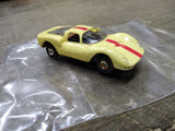 Vtg Aurora Dino Ferrari HO Scale Yellow Slot Car Thunderjet 500 Looks Great!