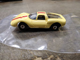 Vtg Aurora Dino Ferrari HO Scale Yellow Slot Car Thunderjet 500 Looks Great!