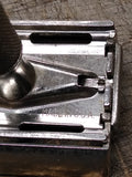 Vtg Gillette Tech 1951 W-1 TTO Double Edge Safety Razor Good Condition USA!