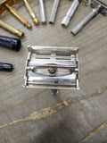 Vtg Lady Gillette Blue Star 1963 I-1 TTO DE Safety Razor Very Good Condition!