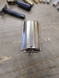 Vtg Lady Gillette Blue Star 1963 I-1 TTO DE Safety Razor Very Good Condition!