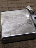 Vtg 1980 Zippo Cigarette Lighter Venetian Scroll 2 Sided Blank Name Plate Nice!!