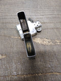Vtg 1999 Zippo Cigarette Lighter Dallas Cow Boys Polished Chrome Nice Snap USA!