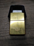Vtg 2000 Zippo Cigarette Lighter Brass Harley Davidson 1990 Sportster Initialed
