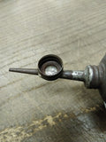 Vtg Antique Standard Household Lubricant Soldered Tin Oil Can Atlantic Refining!