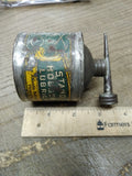 Vtg Antique Standard Household Lubricant Soldered Tin Oil Can Atlantic Refining!