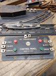 Vtg Marx O Gauge Toy Train Accessory Lot Switch Track Control Panel Untested