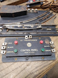 Vtg Marx O Gauge Toy Train Accessory Lot Switch Track Control Panel Untested
