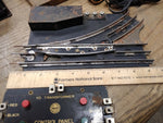 Vtg Marx O Gauge Toy Train Accessory Lot Switch Track Control Panel Untested