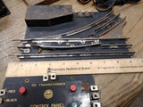 Vtg Marx O Gauge Toy Train Accessory Lot Switch Track Control Panel Untested