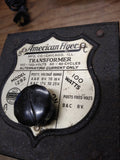 Vtg American Flyer Toy Train Transformer Model 1292 100 Watt 100 120 V Untested
